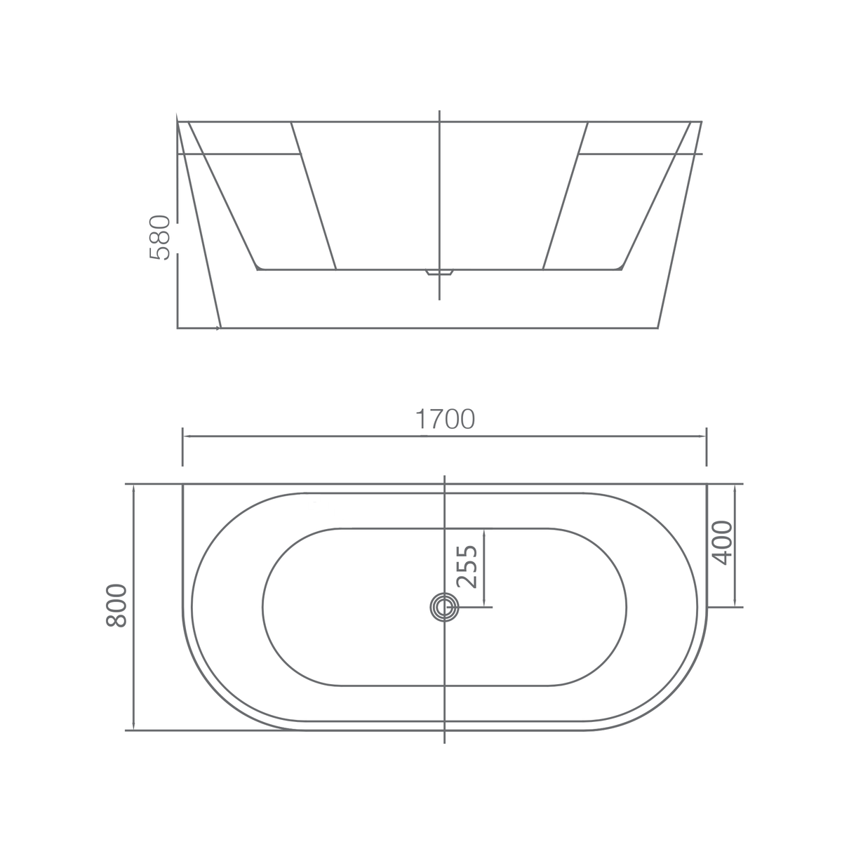 SANIKB D-8011T dimension drawing