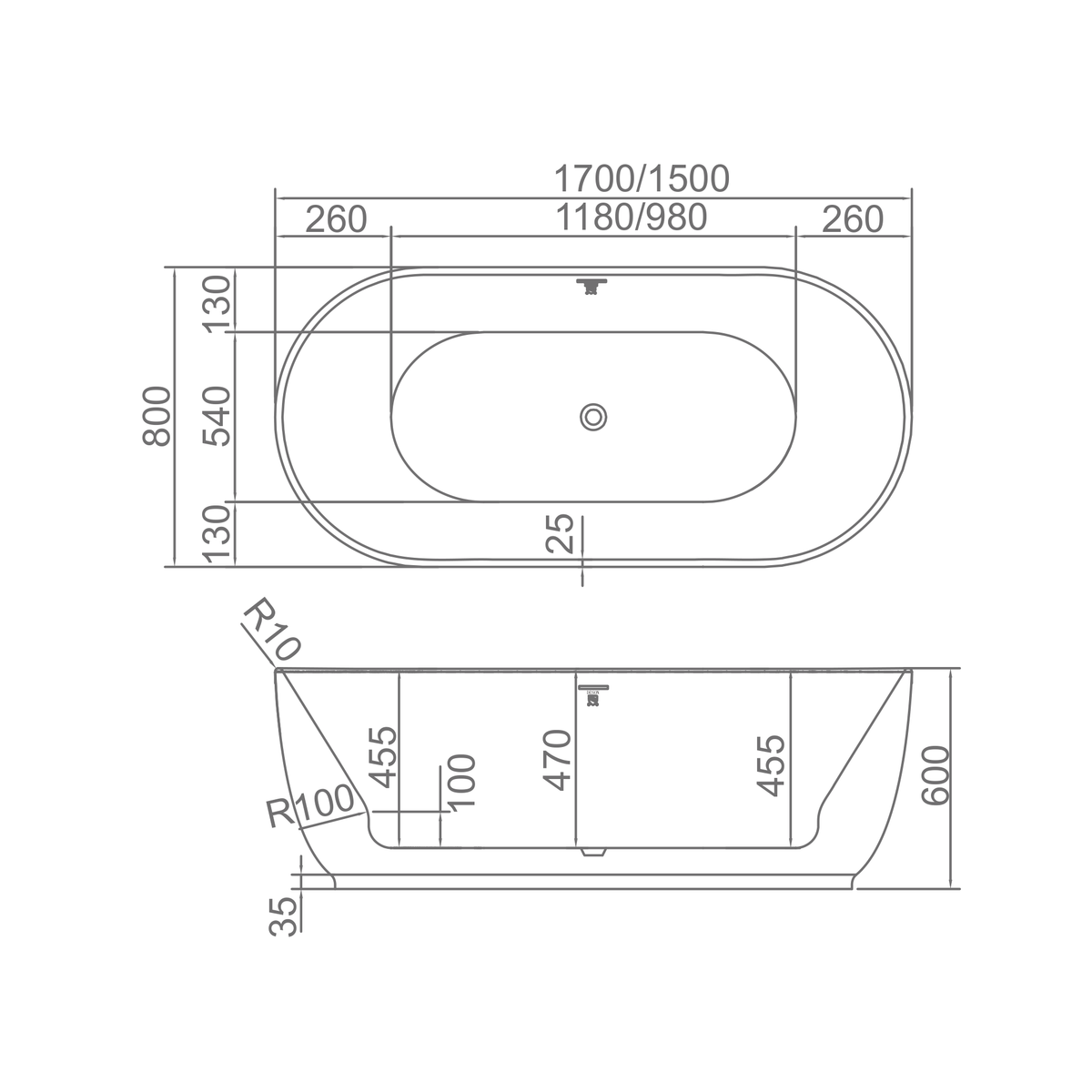 SANIKB D-8351 dimension drawing