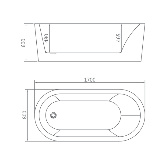 SANIKB D-8085 dimension drawing