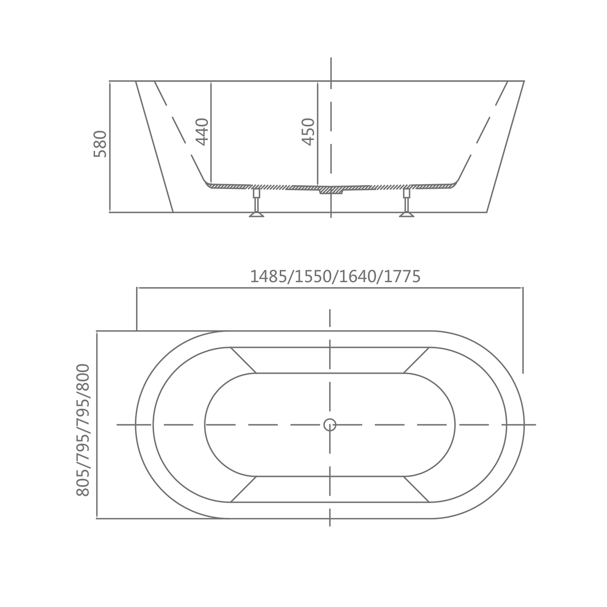 SANIKB D-8012 dimension drawing