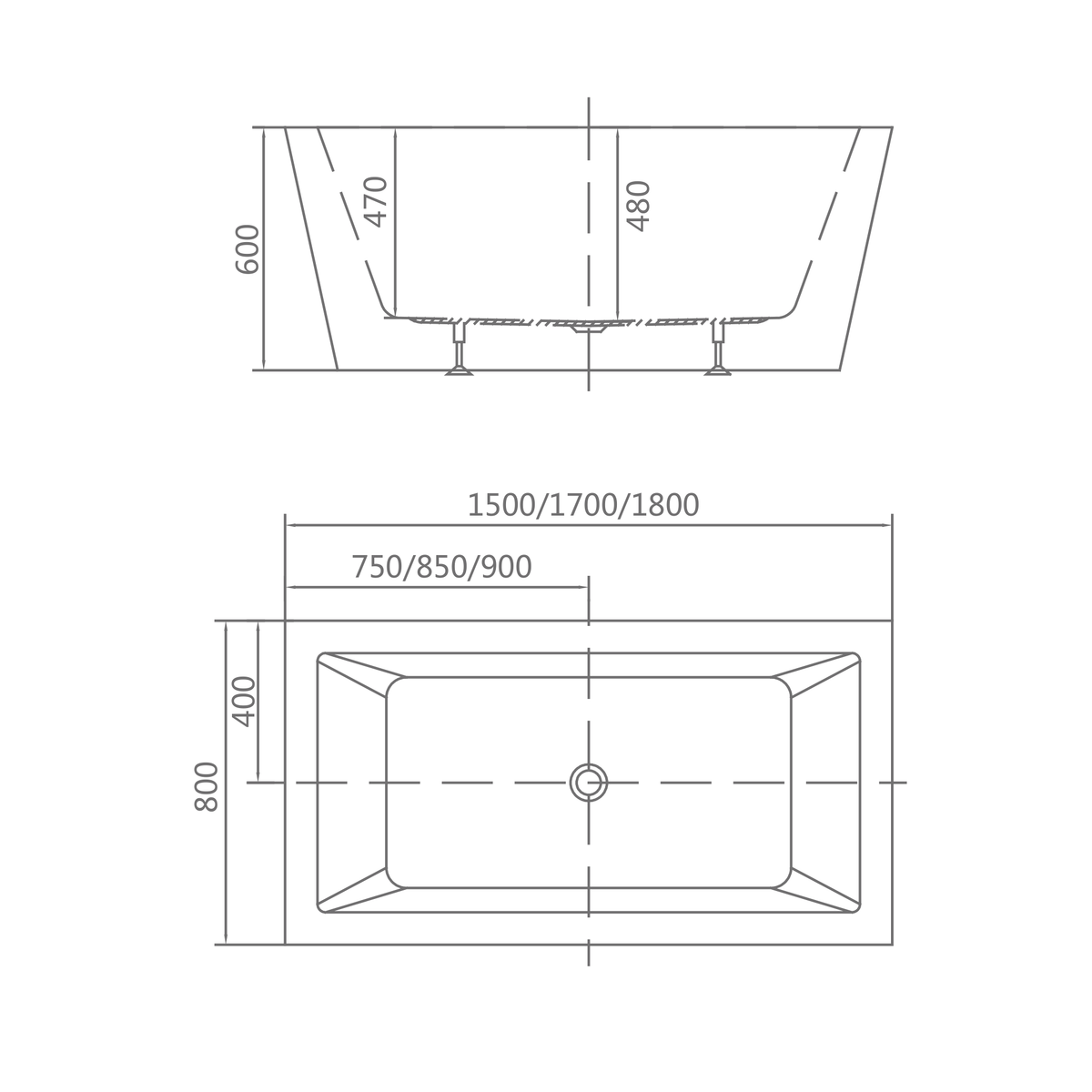 SANIKB D-8061A dimension drawing