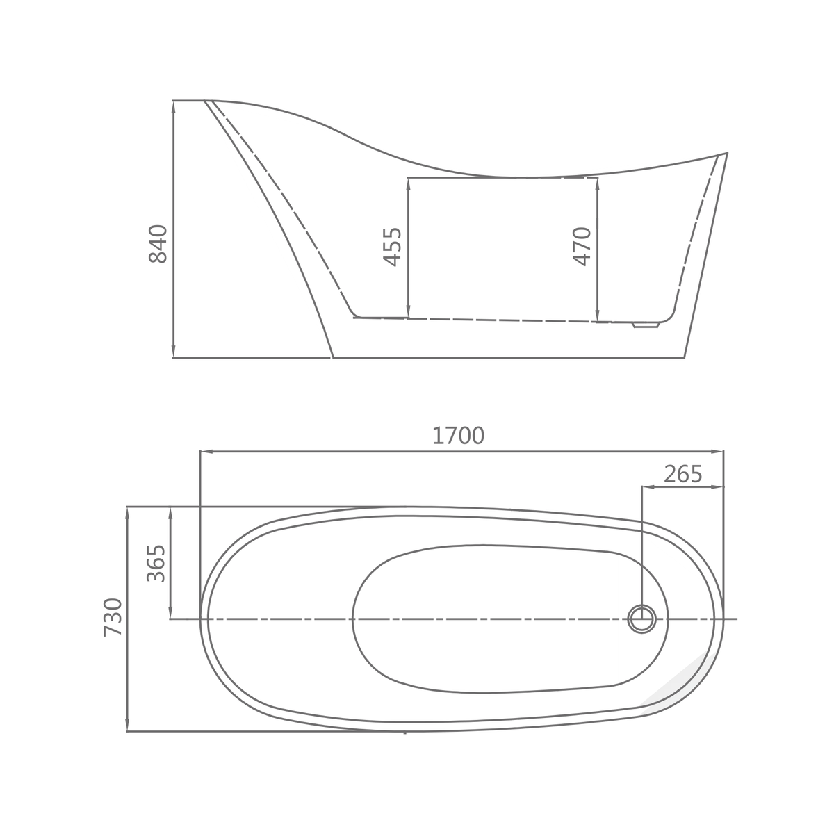 SANIKB D-8073 dimension drawing