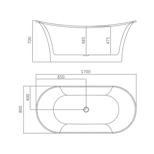 SANIKB D-8070 dimension drawing