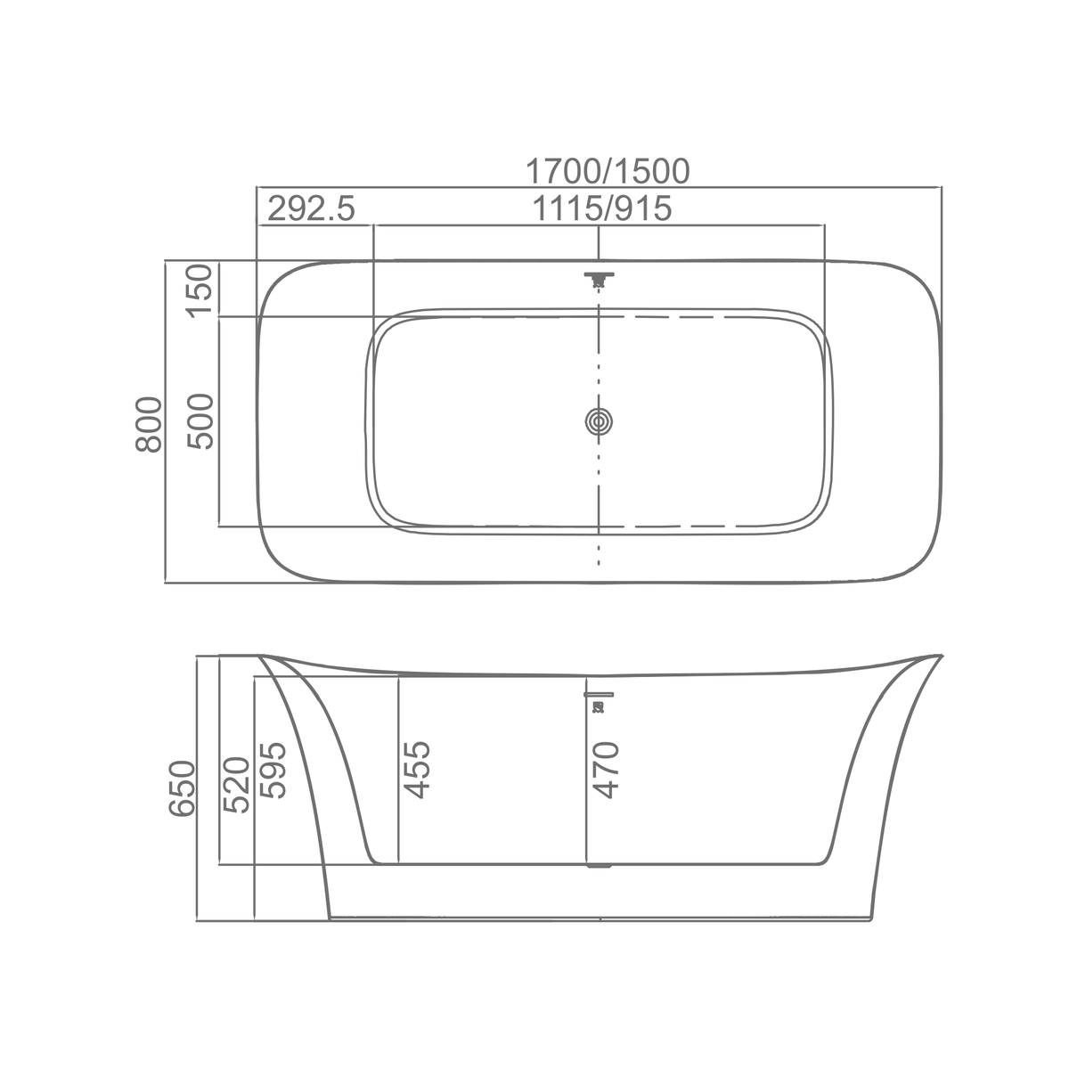 SANIKB D-8336 dimension drawing