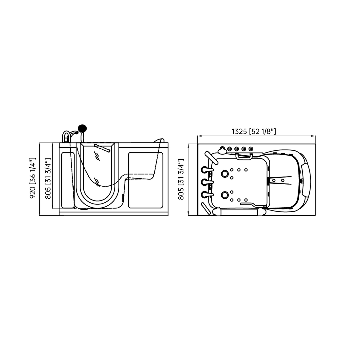 SANIKB BG-311 dimension drawing