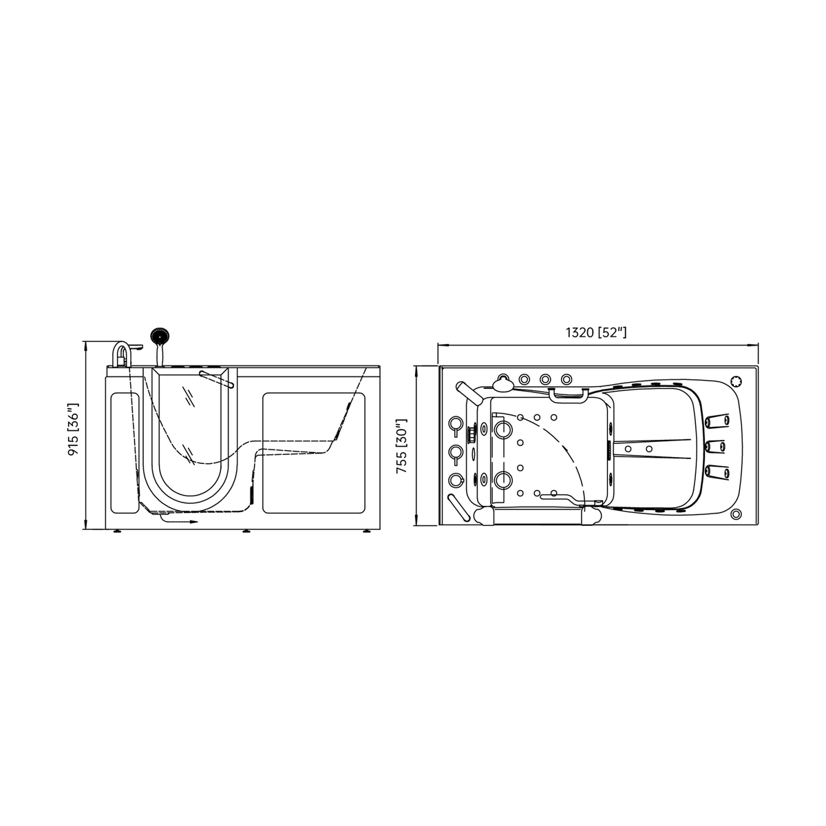 SANIKB BG-321 dimension drawing