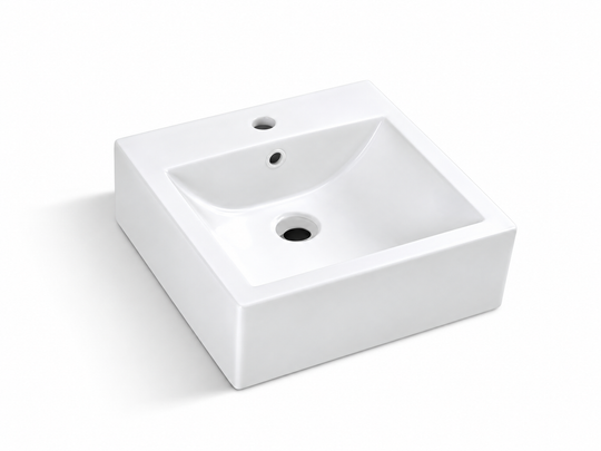 SANIKB D104 white ceramic basin