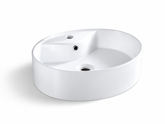 SANIKB D122A ceramic basin scene