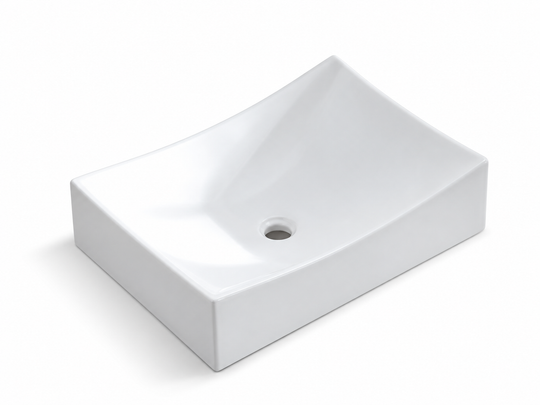 SANIKB D143 white ceramic basin