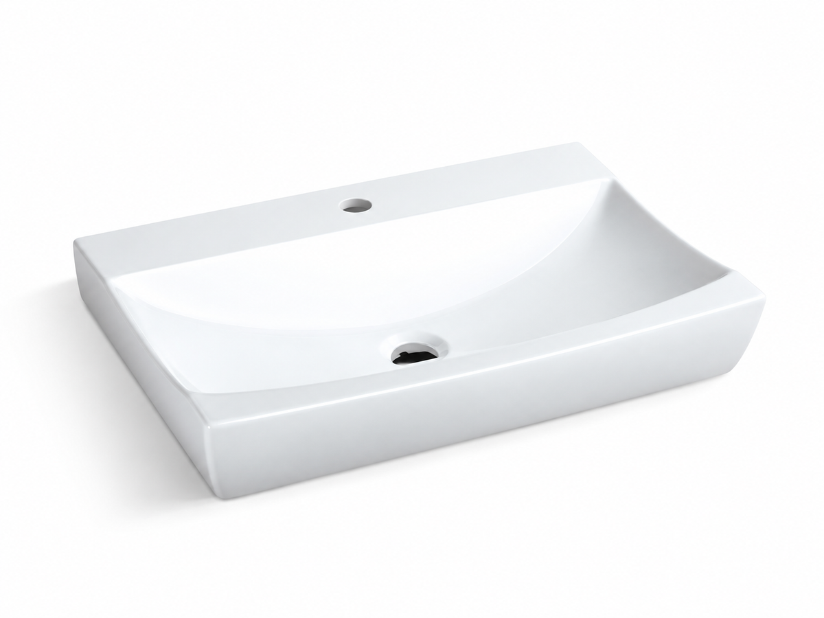 SANIKB D172 ceramic basin scene