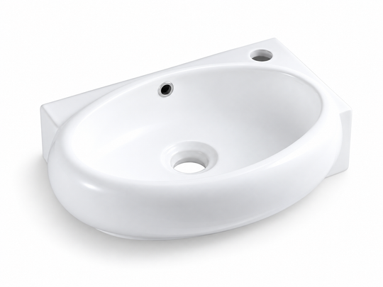 SANIKB D198 white ceramic basin
