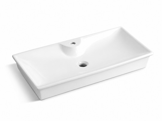 SANIKB D348 ceramic basin scene