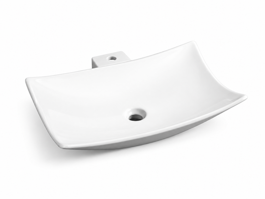 SANIKB D376 white ceramic basin