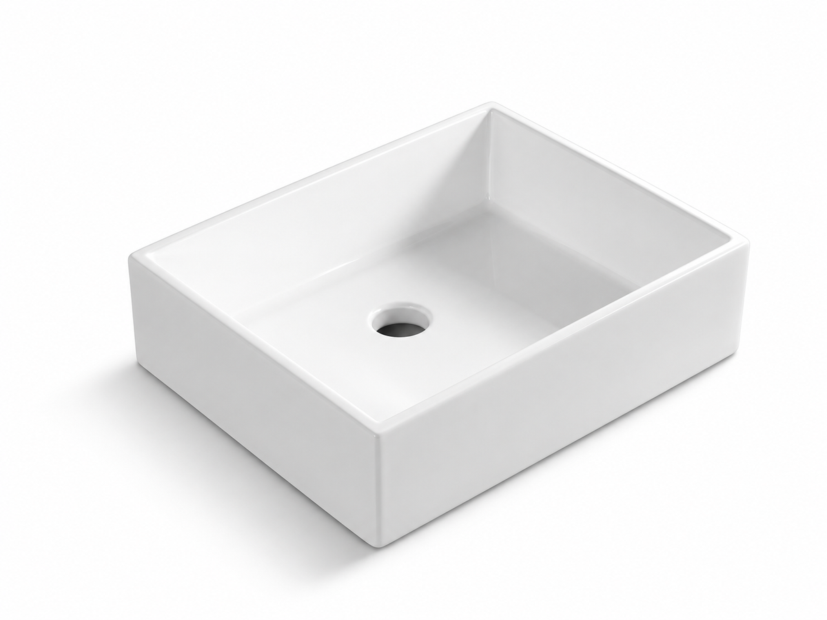SANIKB D378 ceramic basin scene