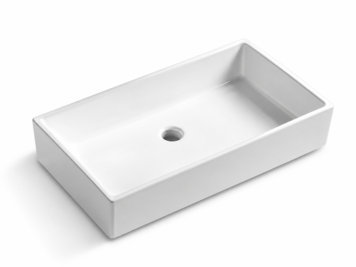 SANIKB D378B ceramic basin scene