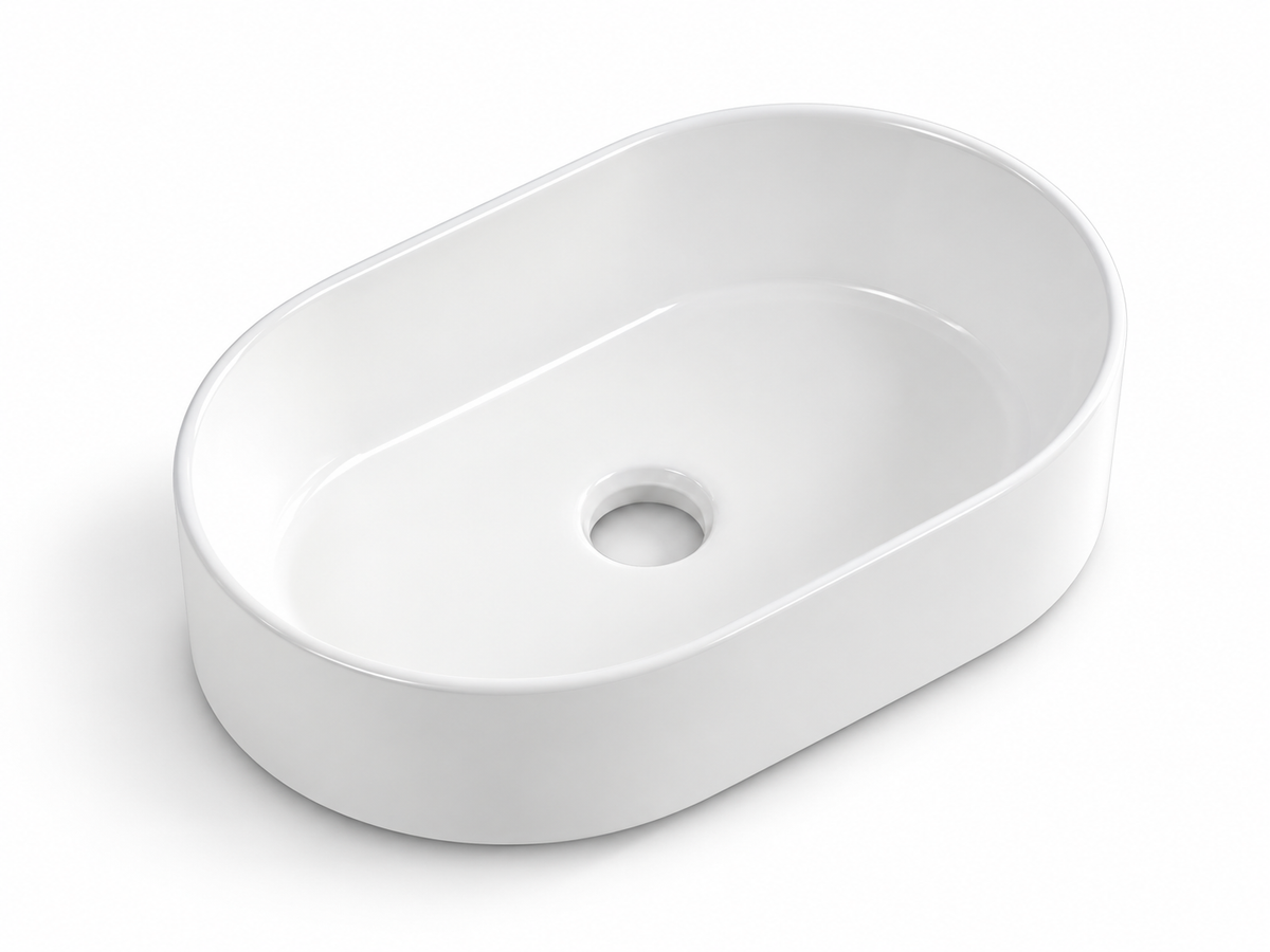 SANIKB D385B ceramic basin scene
