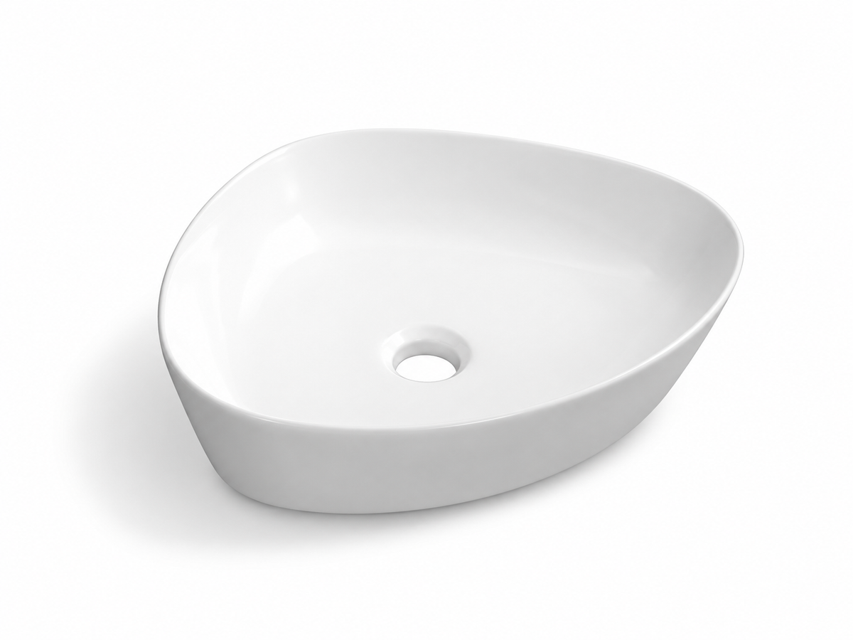 SANIKB D388 ceramic basin scene