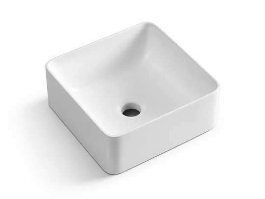SANIKB D389A ceramic basin scene