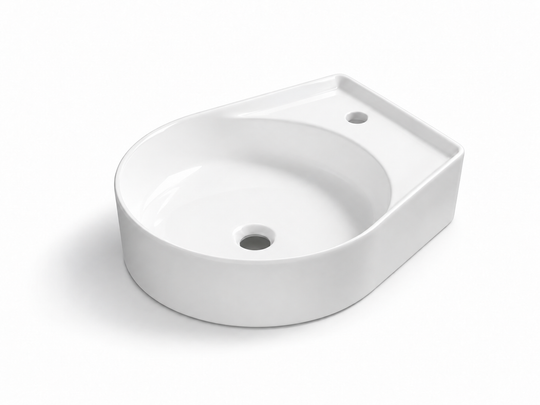 SANIKB D391 white ceramic basin