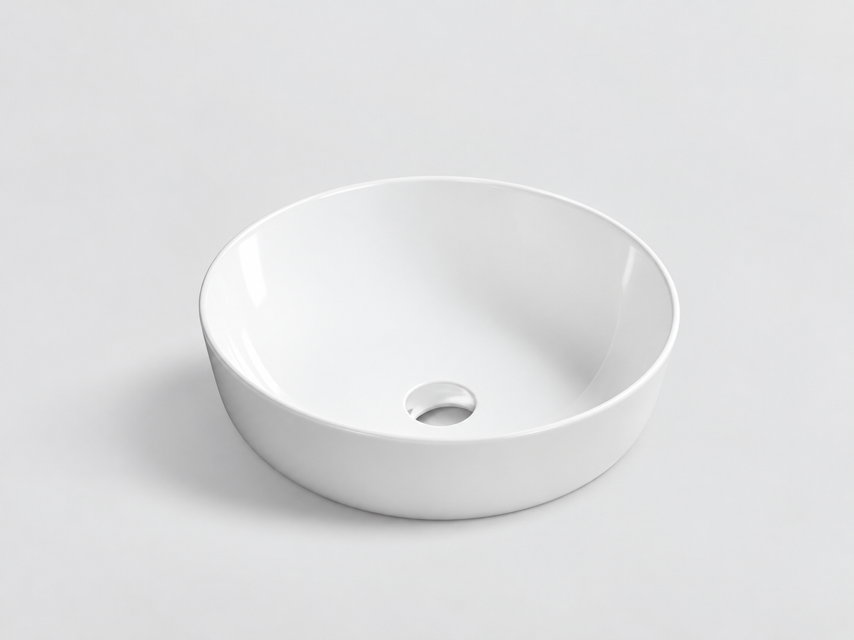 SANIKB D398 ceramic basin scene