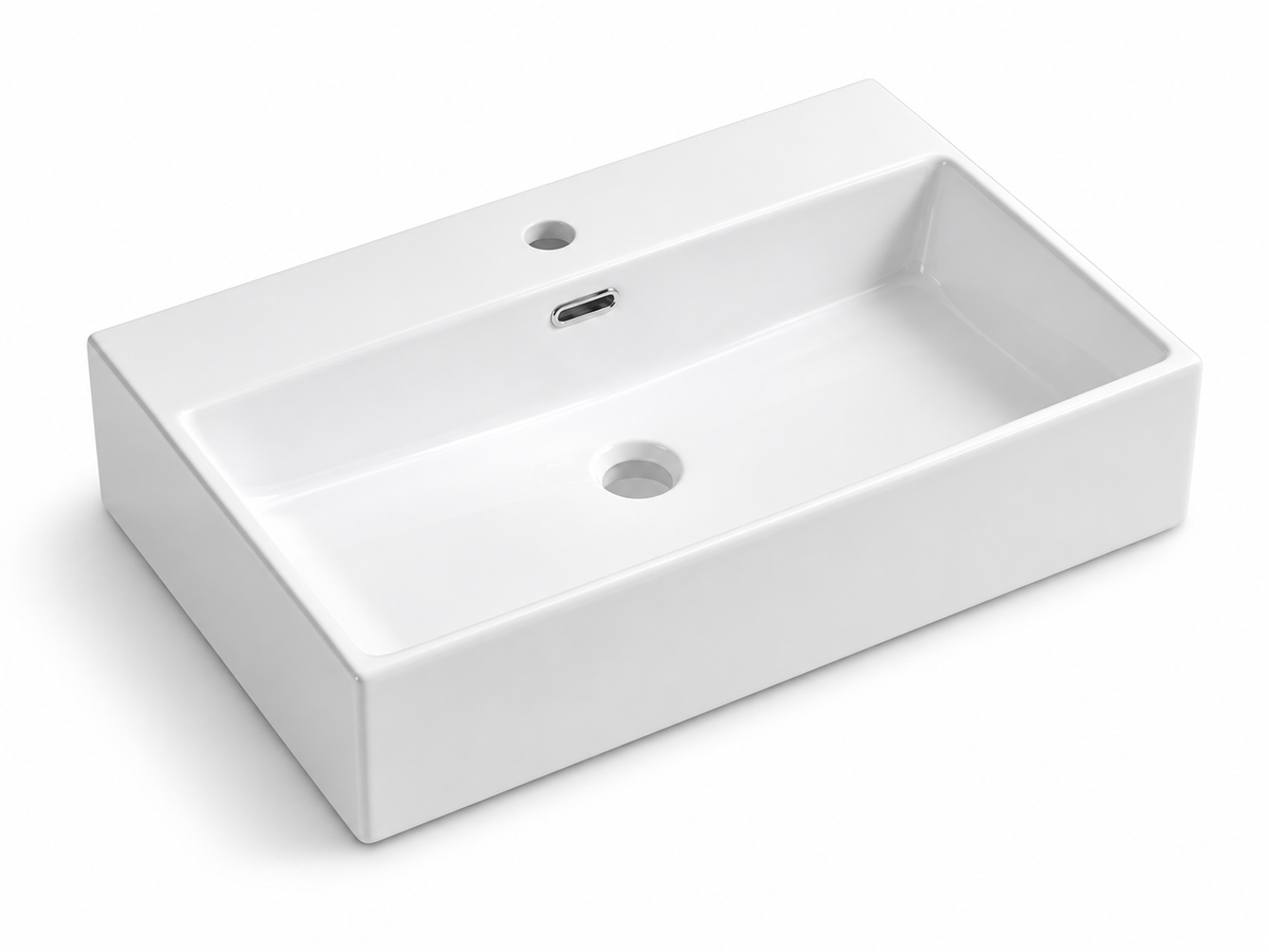 SANIKB D402A ceramic basin scene