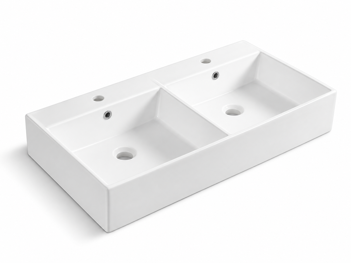 SANIKB D403 ceramic basin scene