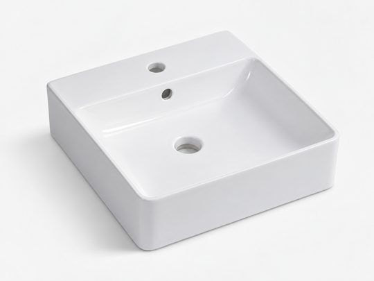 SANIKB D404B white ceramic basin