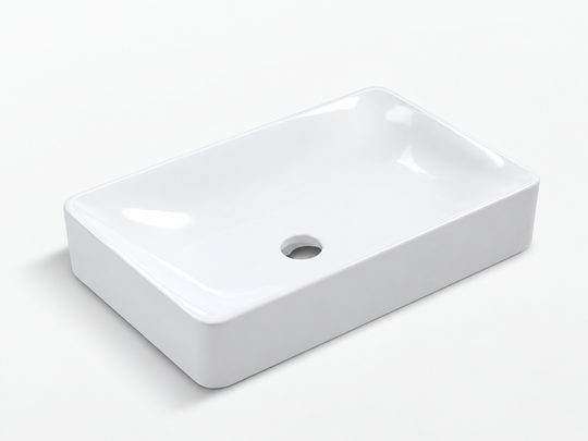 SANIKB D418 white ceramic basin