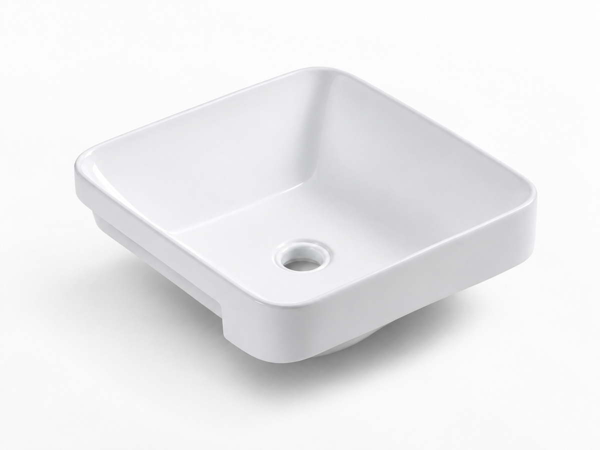 SANIKB D424A ceramic basin scene