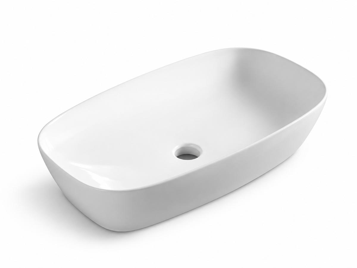 SANIKB D437 ceramic basin scene