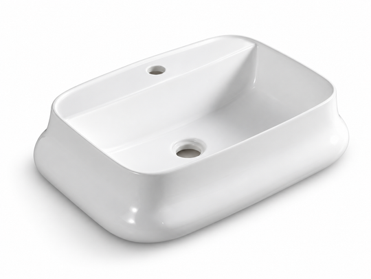 SANIKB D440 white ceramic basin