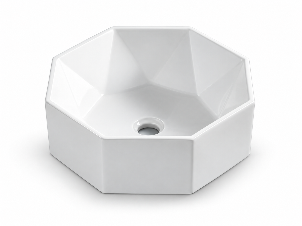 SANIKB D441 ceramic basin scene