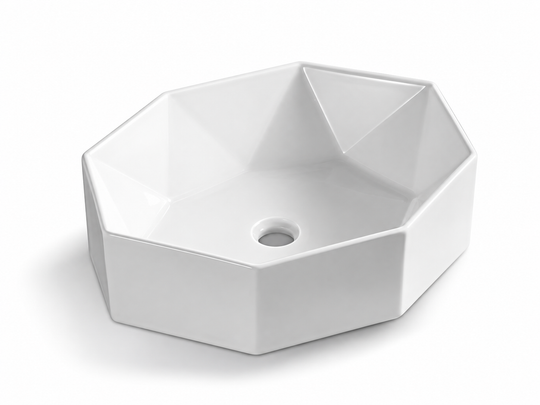 SANIKB D442 ceramic basin scene