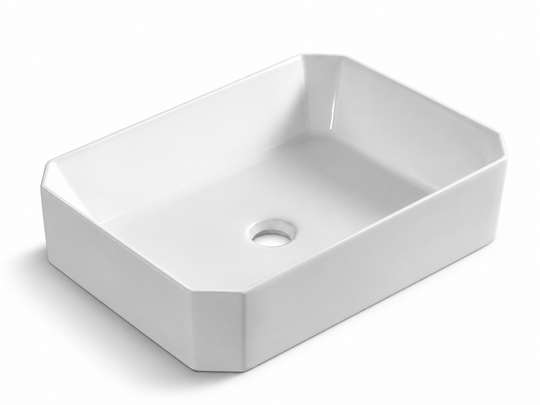 SANIKB D446 white ceramic basin