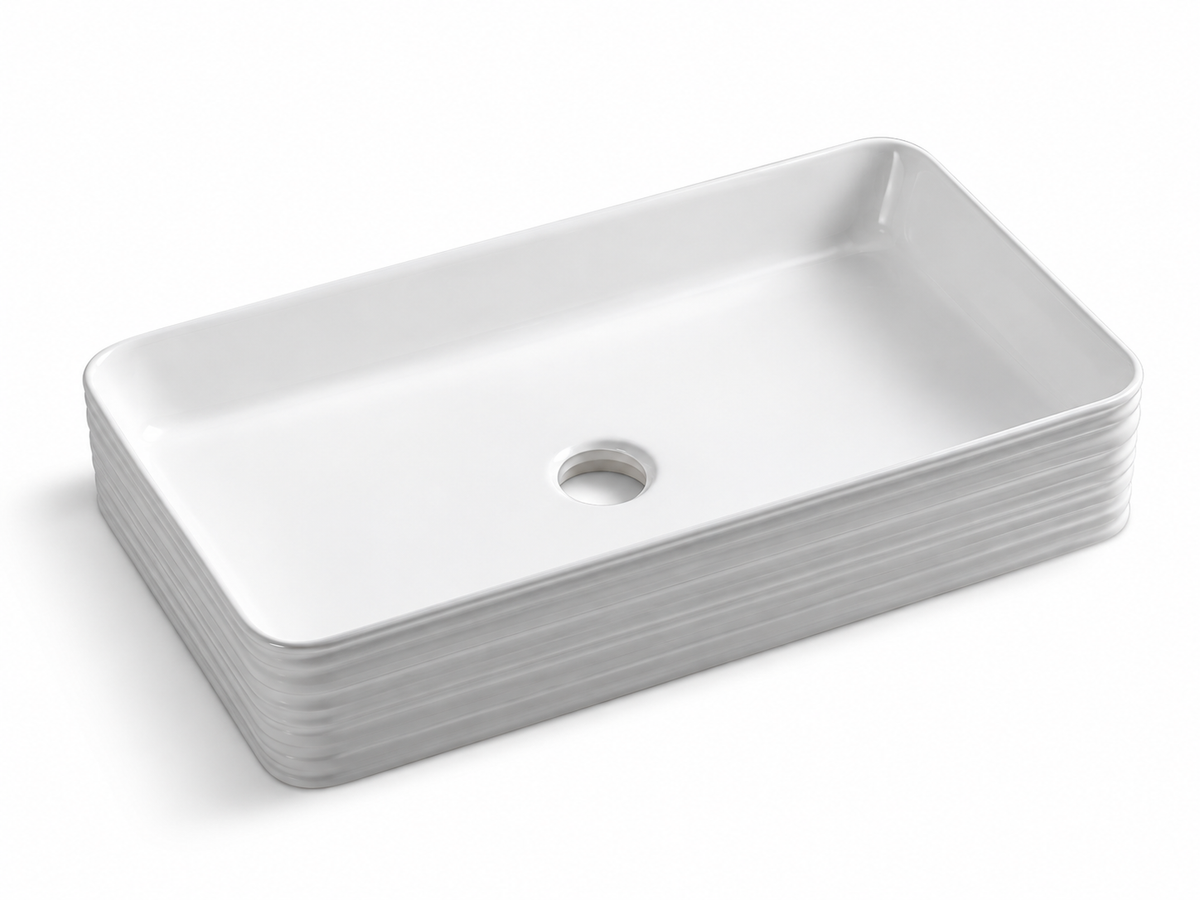 SANIKB D452 white ceramic basin