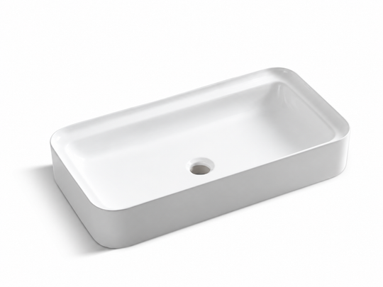 SANIKB D457 white ceramic basin