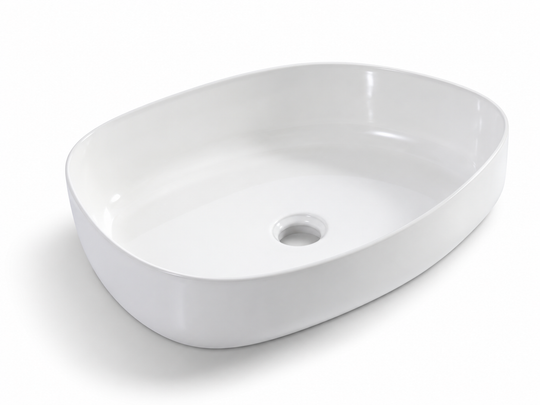 SANIKB D460 white ceramic basin