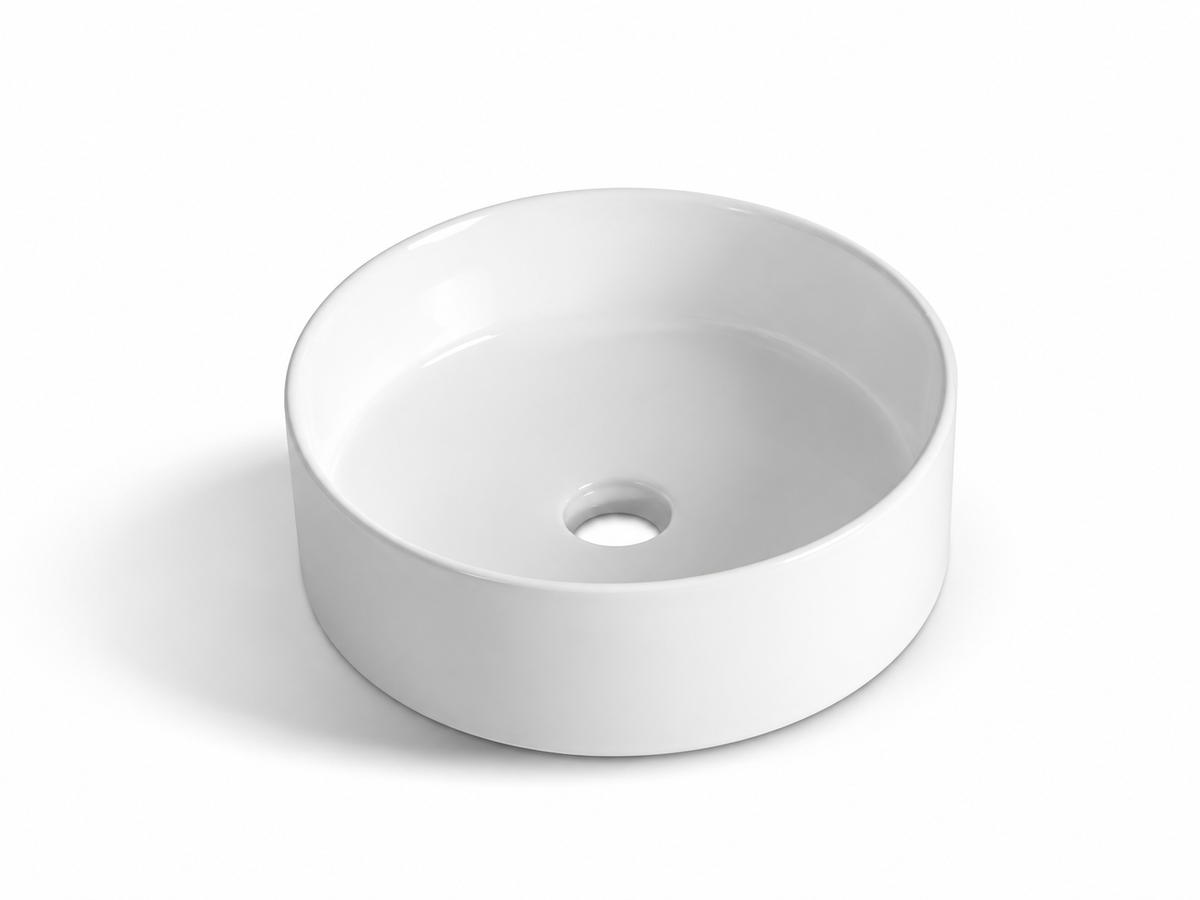SANIKB D466 white ceramic basin