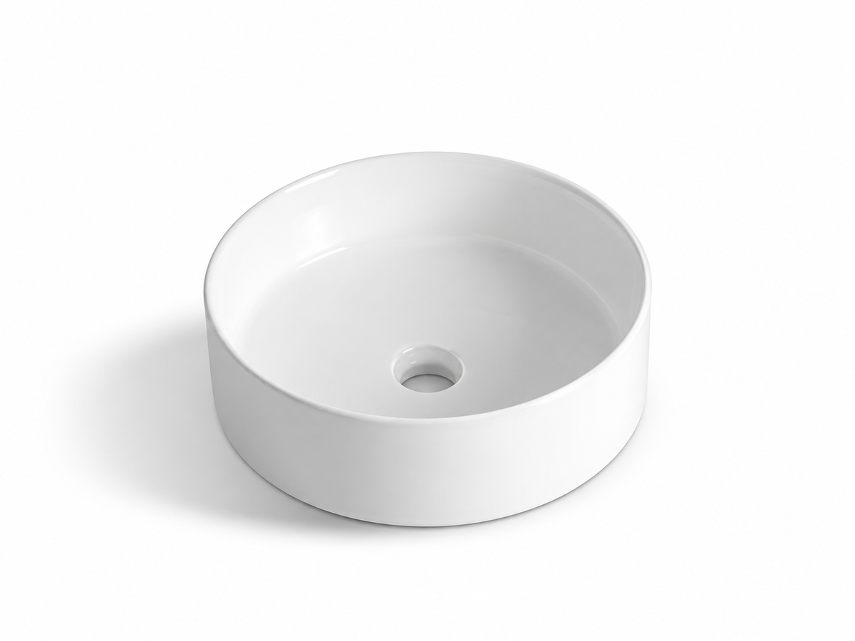 SANIKB D466A white ceramic basin
