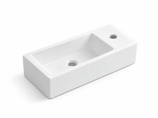 SANIKB D484A ceramic basin scene
