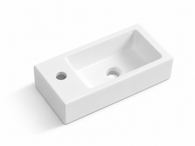 SANIKB D484B ceramic basin scene