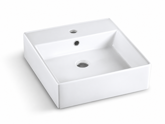 SANIKB D49 white ceramic basin