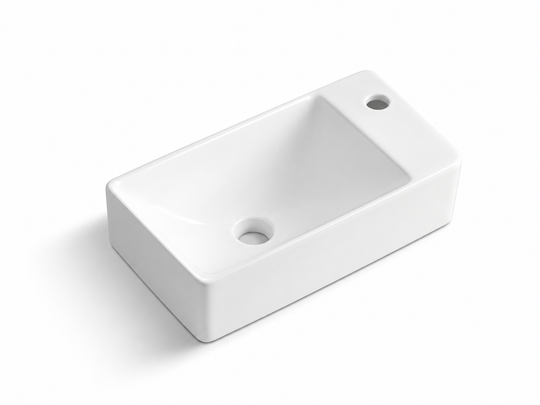 SANIKB D496 white ceramic basin