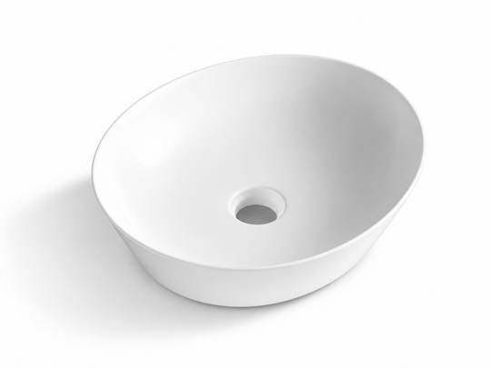 SANIKB D538 white ceramic basin