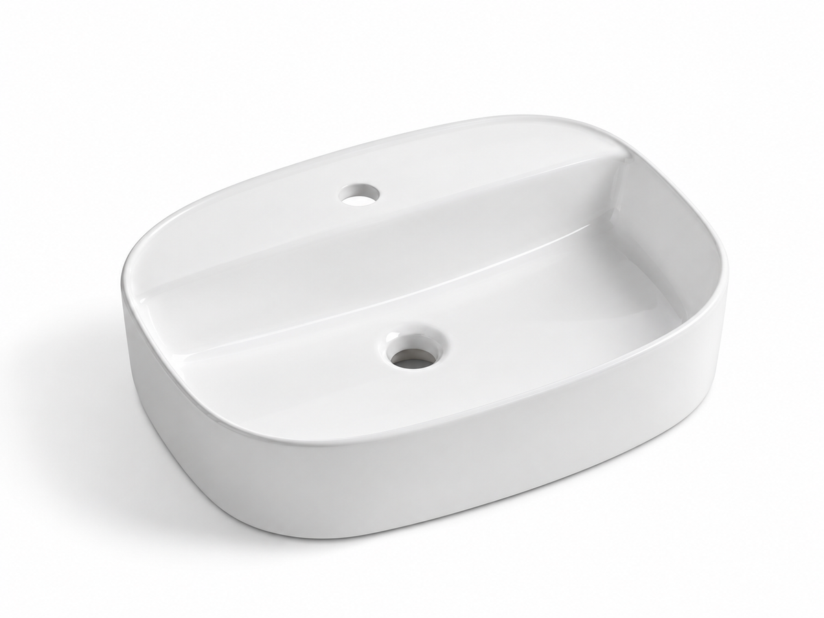 SANIKB D543A ceramic basin scene