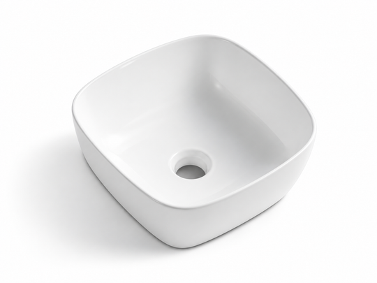 SANIKB D544 white ceramic basin