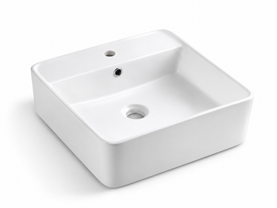 SANIKB D55 white ceramic basin
