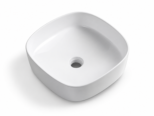 SANIKB D551 white ceramic basin