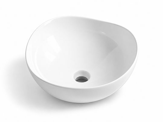 SANIKB D553 white ceramic basin