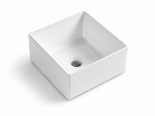 SANIKB D557 white ceramic basin
